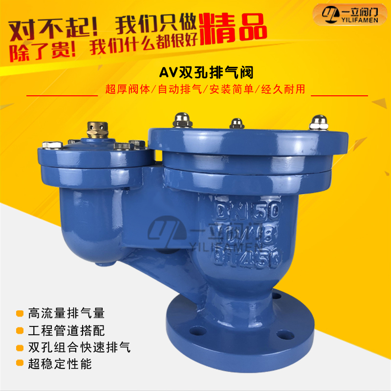 AV双孔进口型排气阀