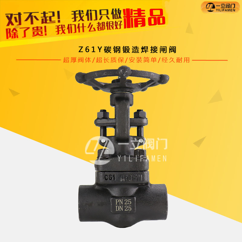 Z61Y碳钢锻造焊接闸阀