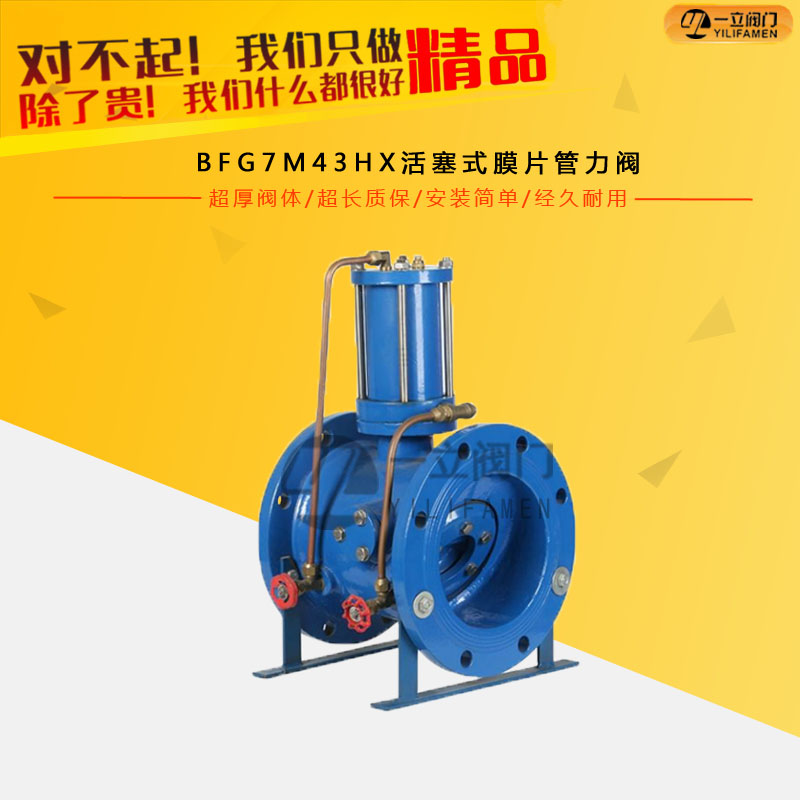 BFG7M43HX活塞式膜片管力阀